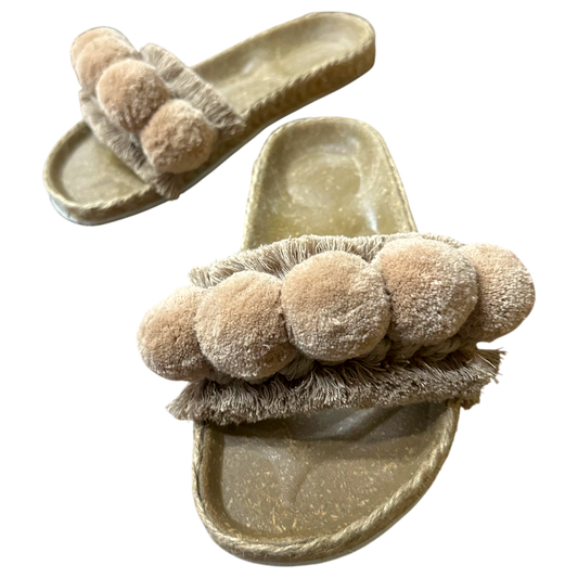 Kauai Rose Nude Slides (Birken Insole)