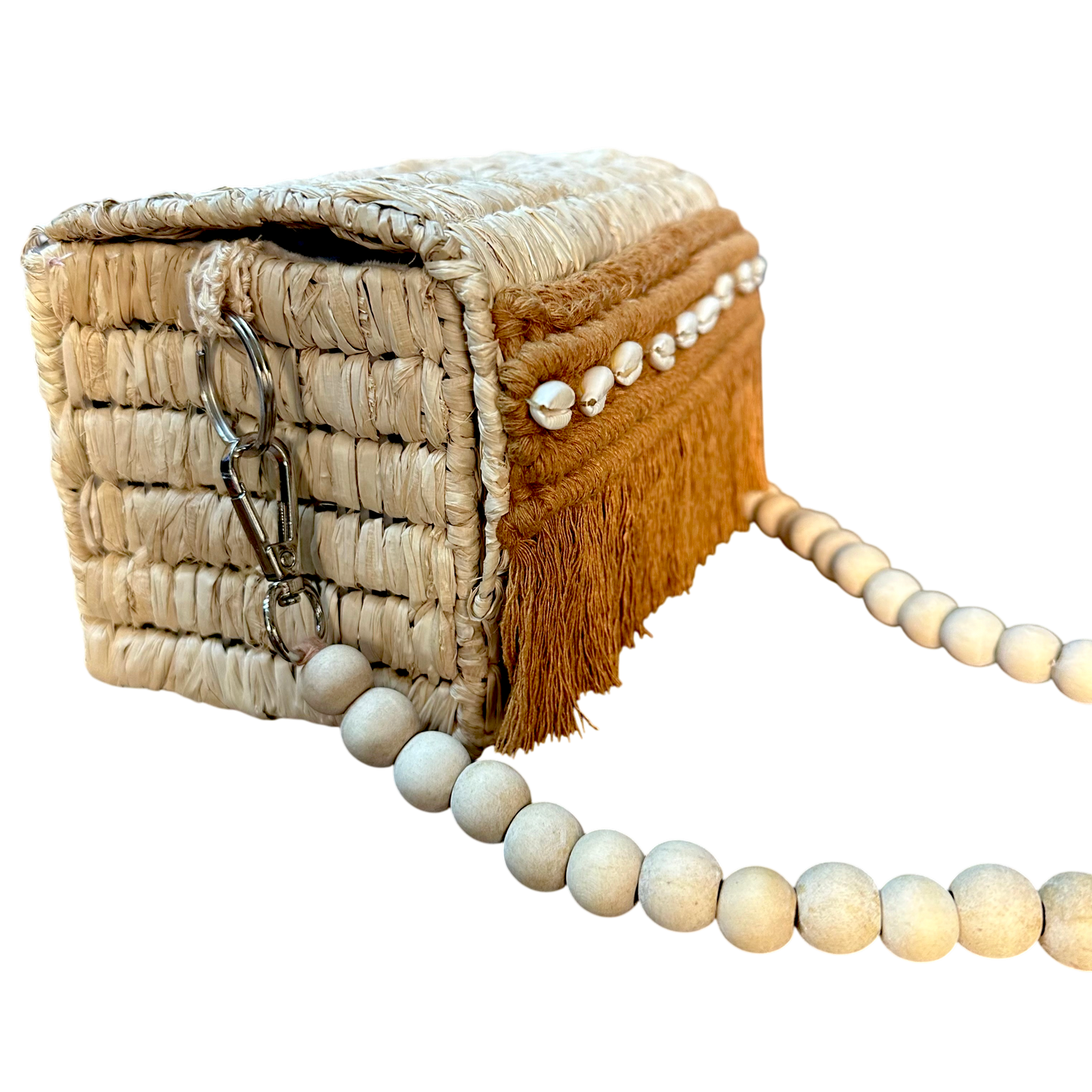 Tappiyah Raffia Box Bag