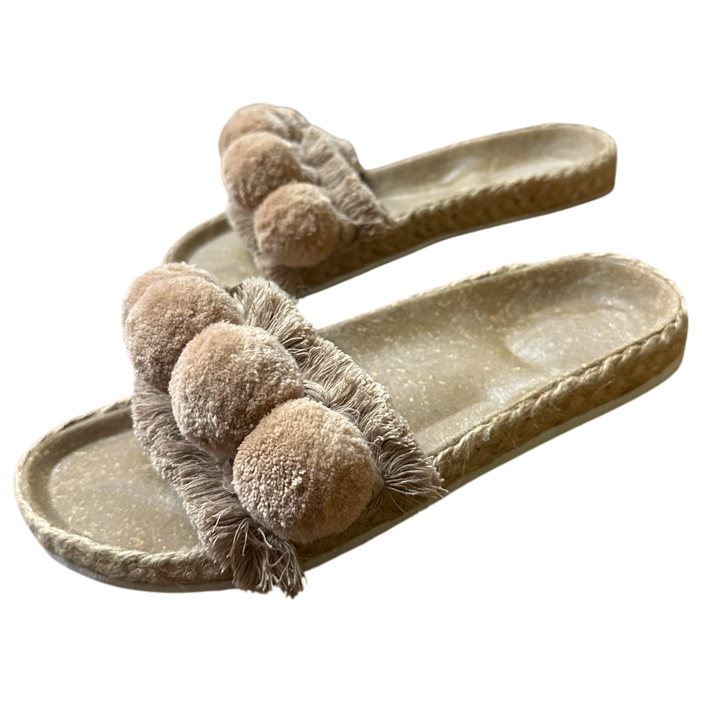 Kauai Rose Nude Slides (Birken Insole)