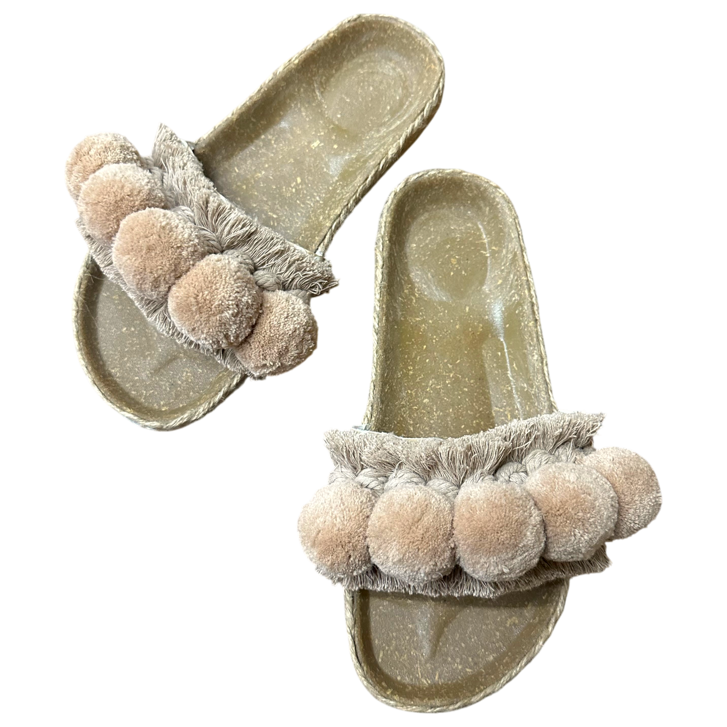 Kauai Rose Nude Slides (Birken Insole)