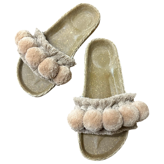 Kauai Rose Nude Slides (Birken Insole)