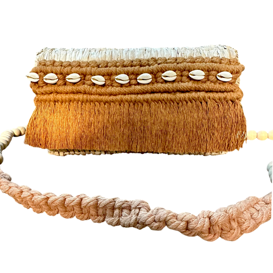Tappiyah Raffia Box Bag