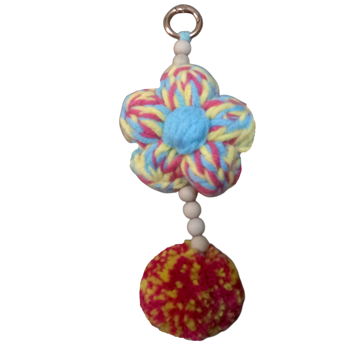 Flower Bag charm