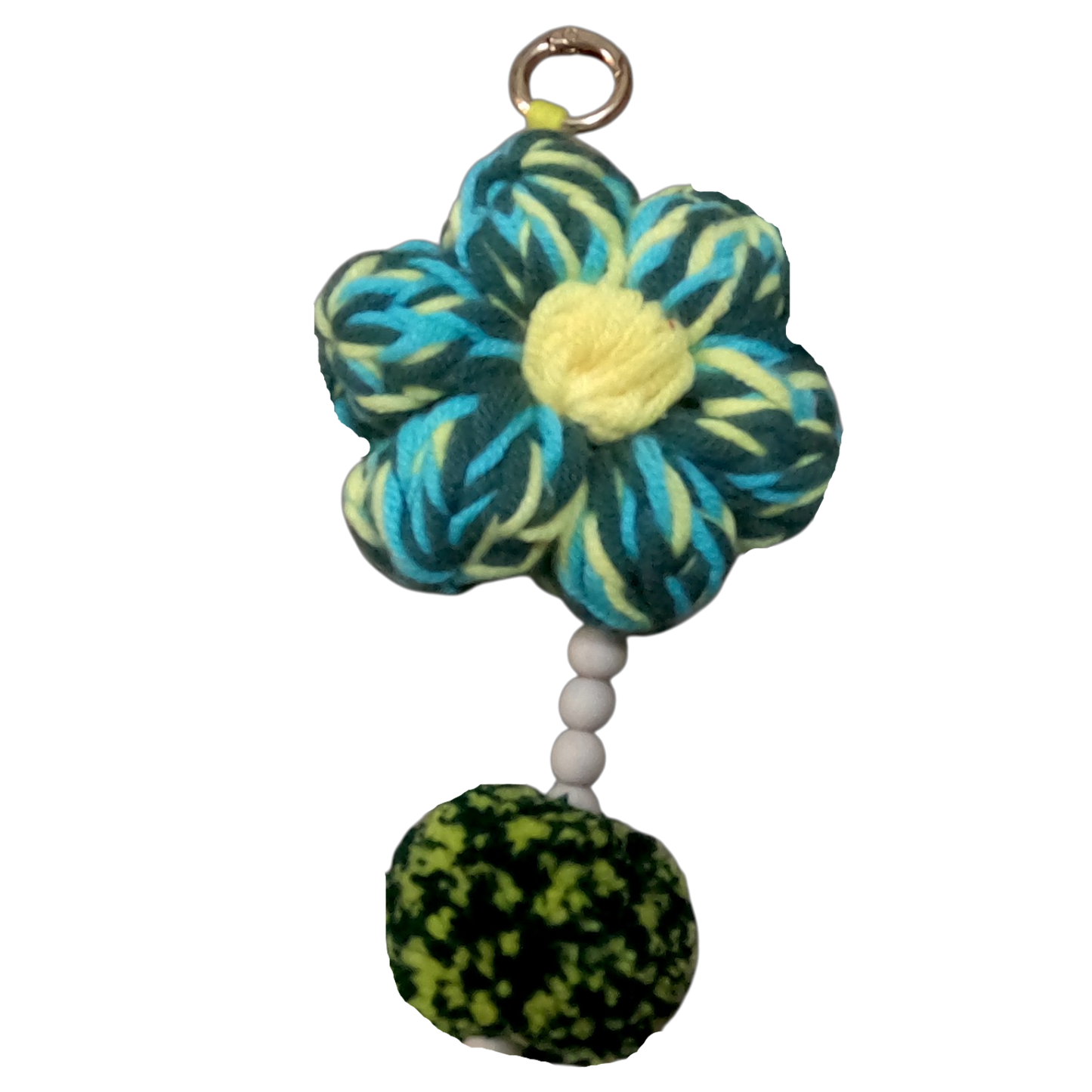 Flower Bag charm