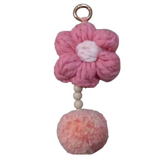 Flower Bag charm
