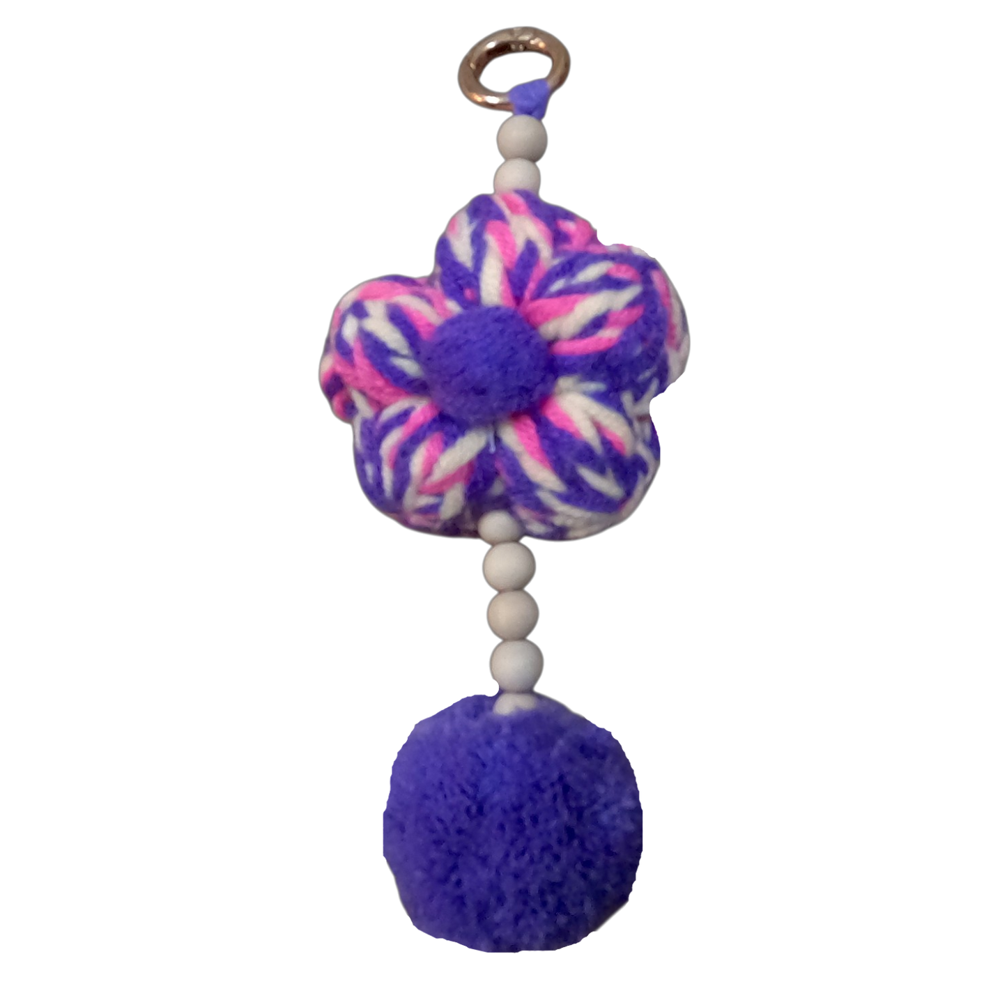 Flower Bag charm