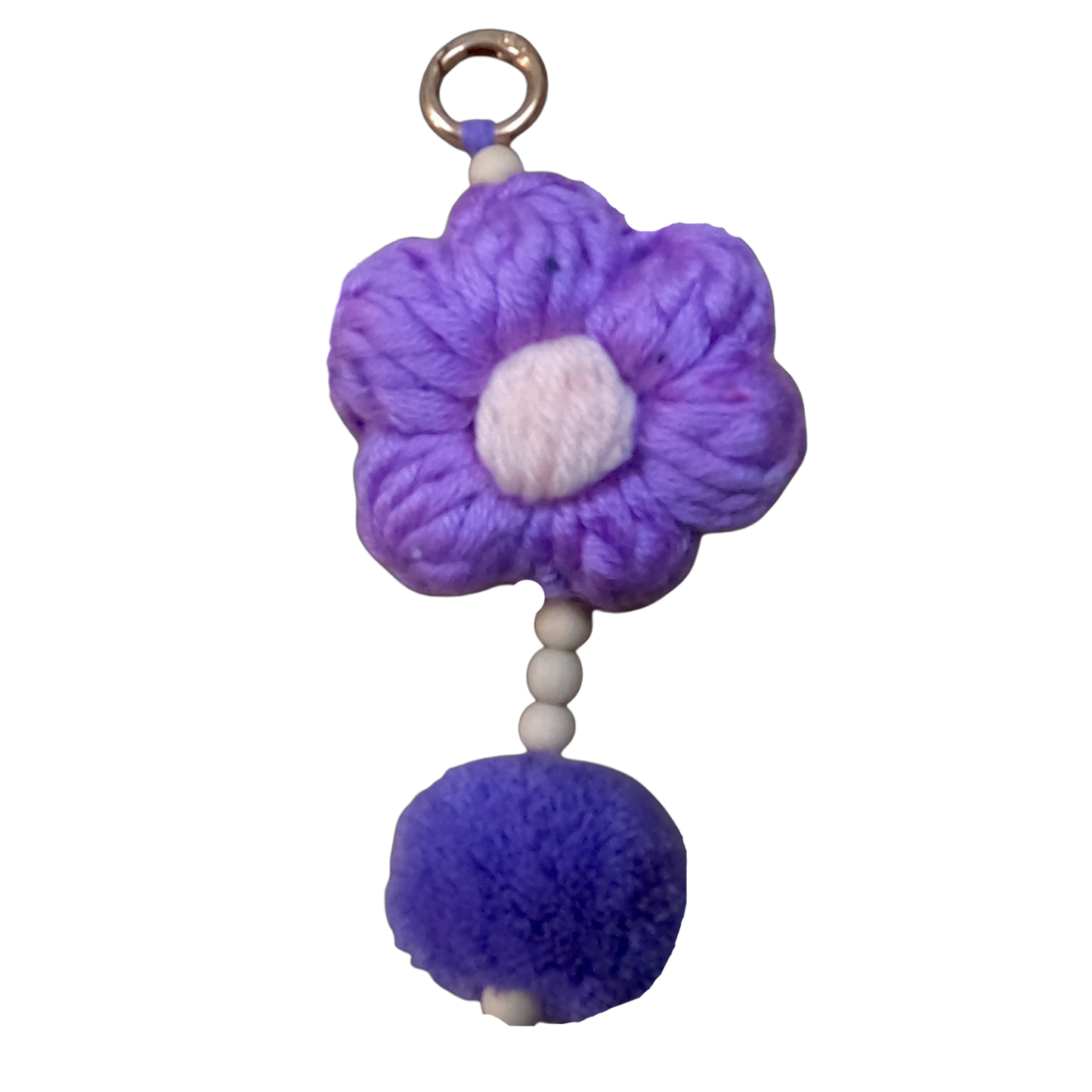 Flower Bag charm