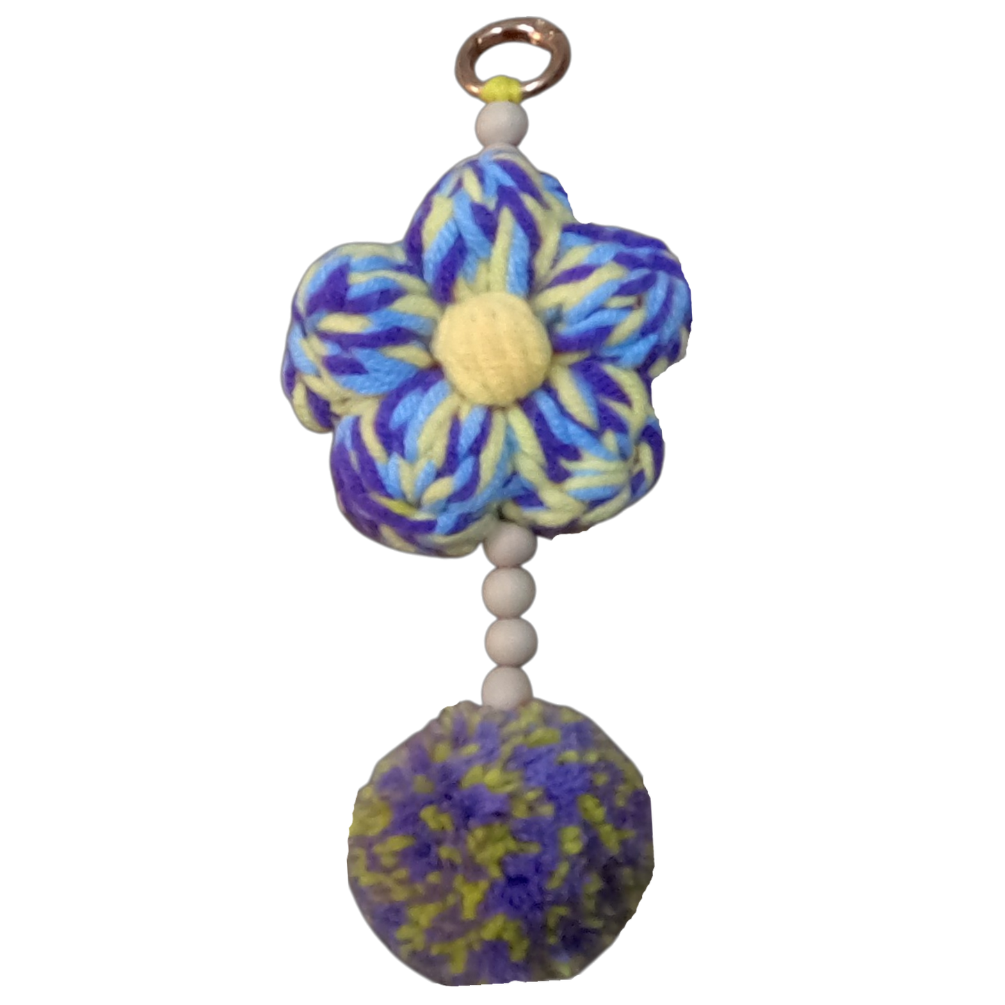 Flower Bag charm