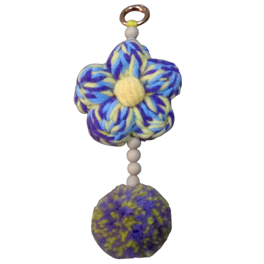 Flower Bag charm